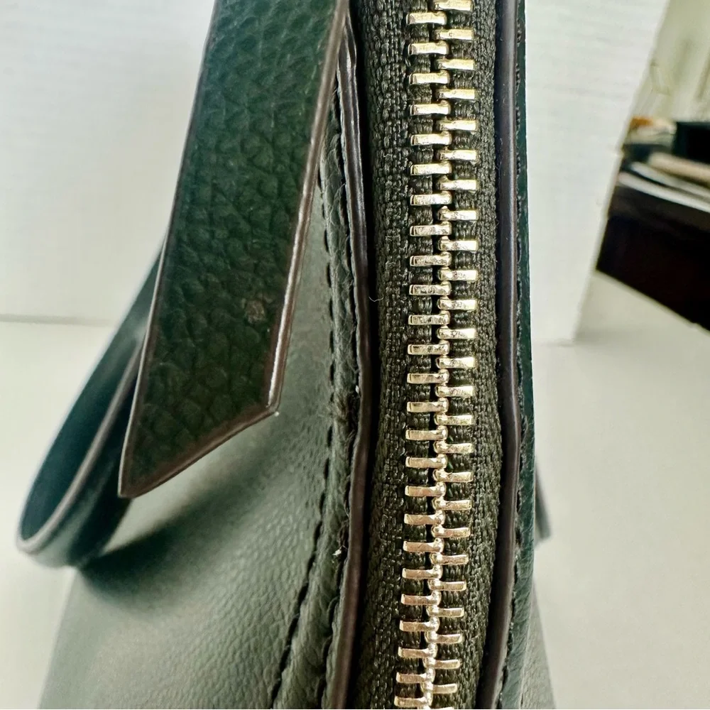 Kate Spade New York Forest Green Dome Purse w Cross Body Strap - Picture 12 of 16